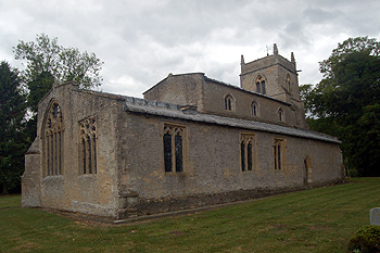 Shelton church from the north-east May 2011